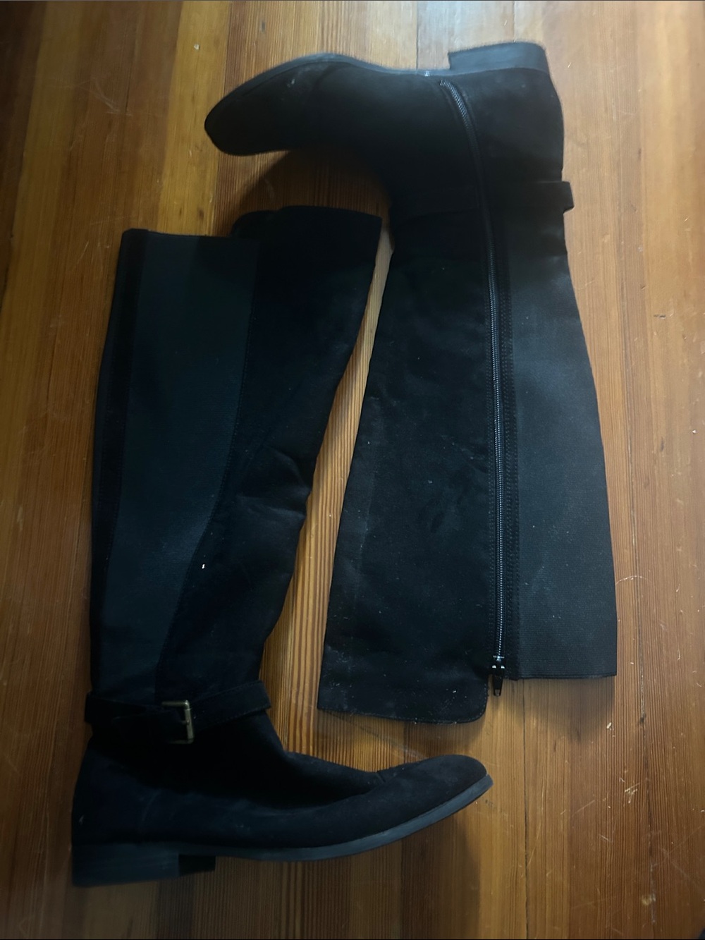 Style & Co. Black Over-the-Knee Riding Boots